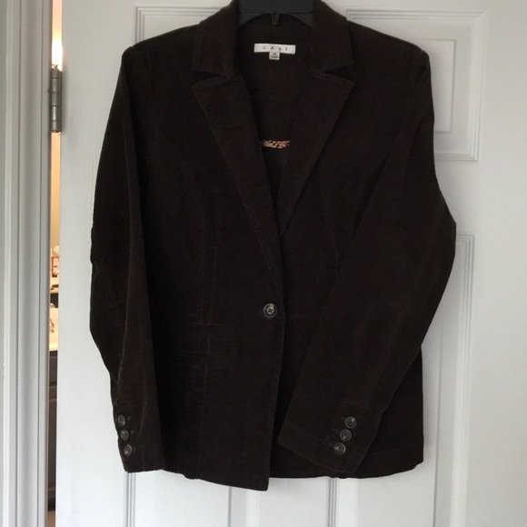Cabo dark brown corduroy jacket - Picture 1 of 2
